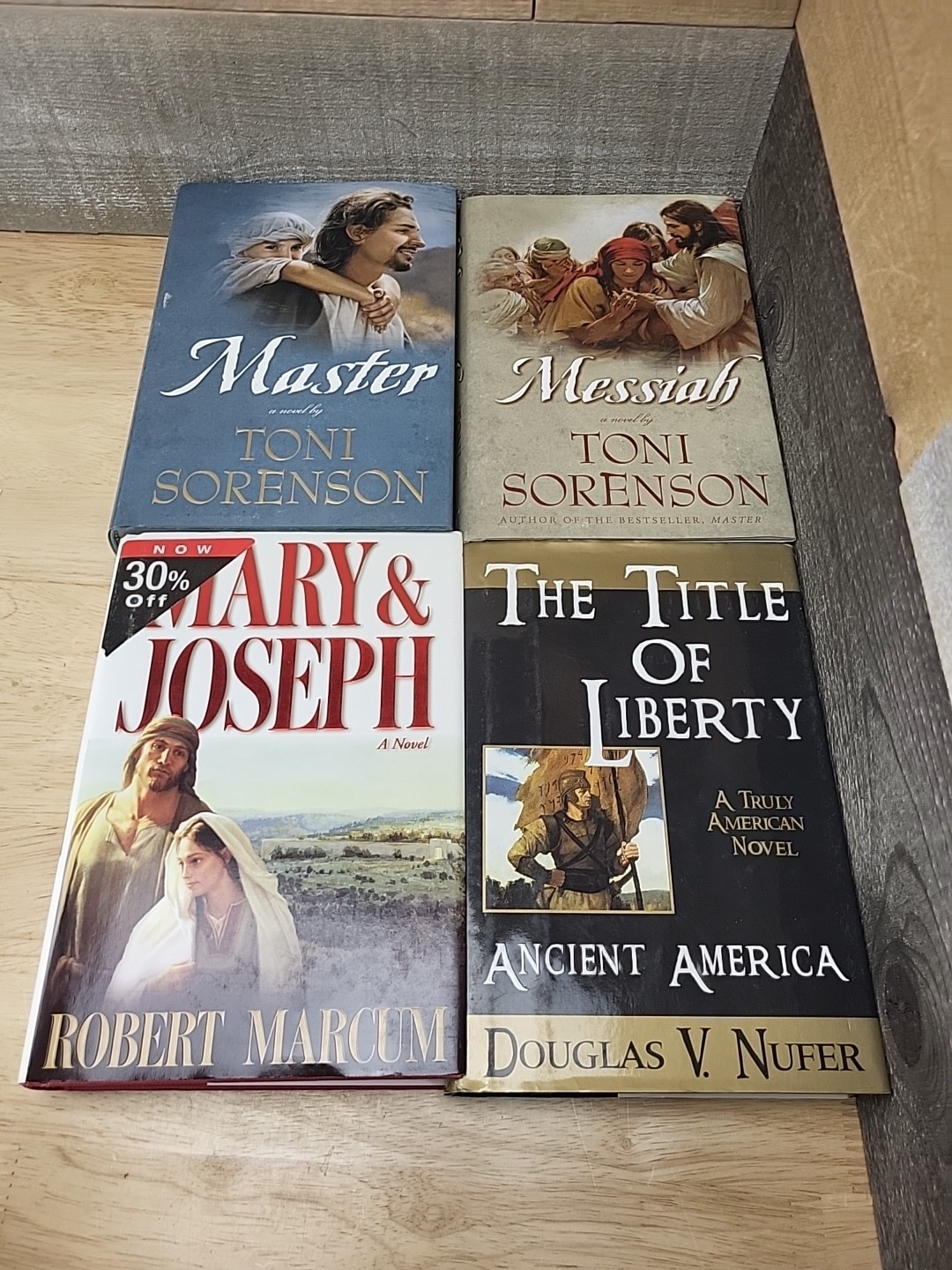 Lot Of 6 LDS Fiction Hardcover Books Covenant Communication