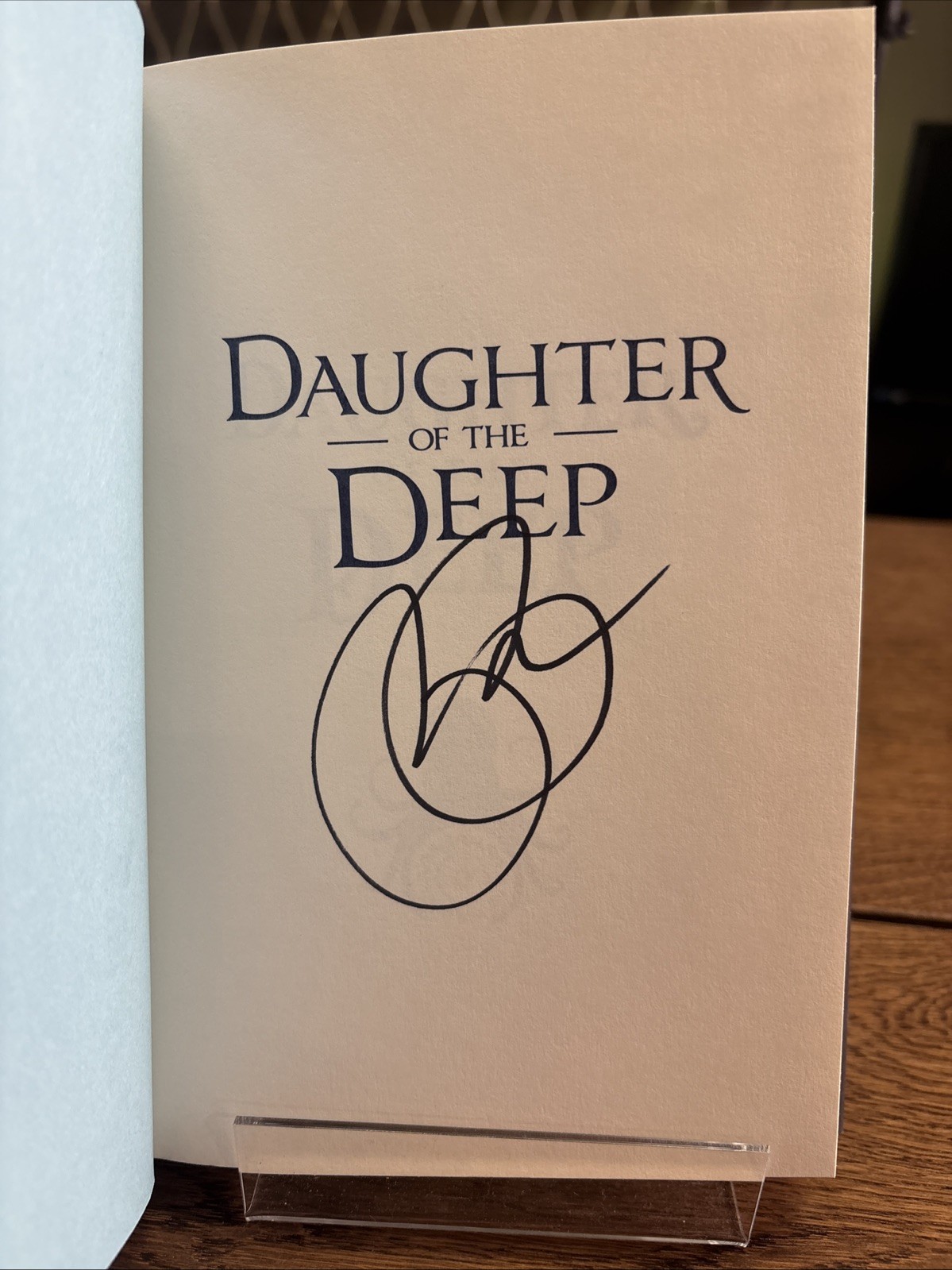Rick Riordan, Daughter Of The Deep, Signed, 1st Edition!