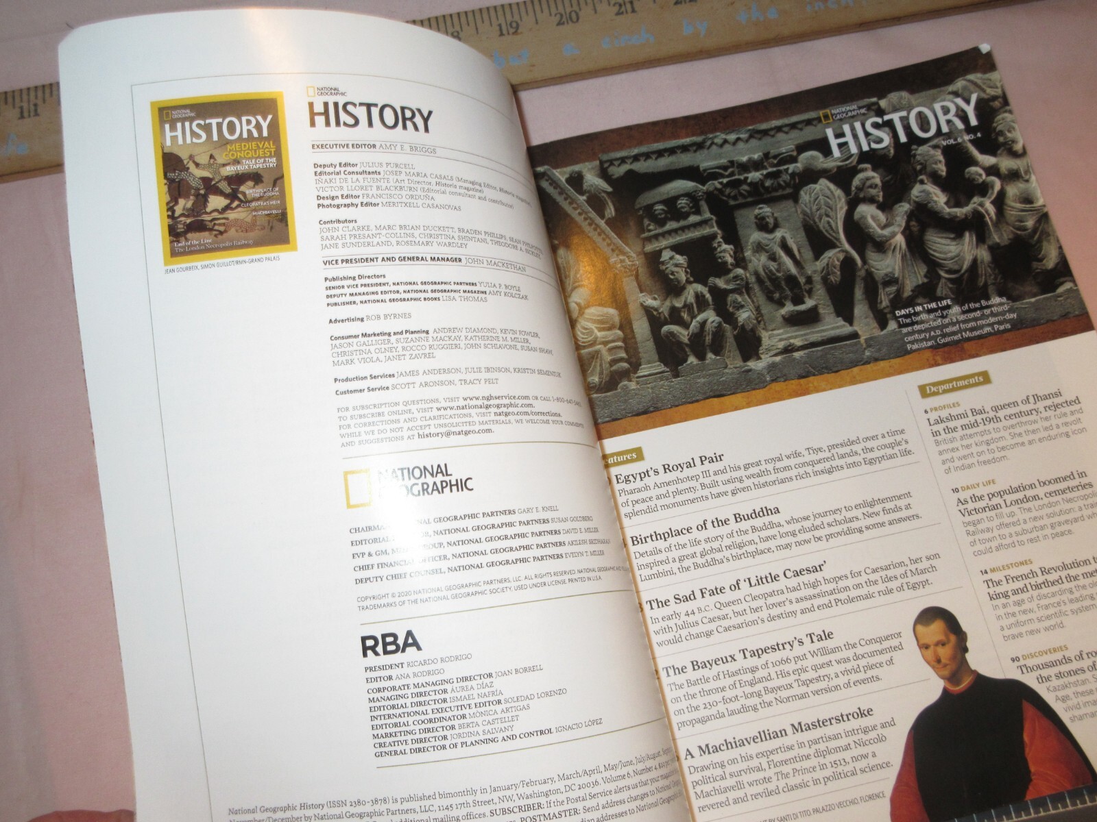 2020 S/O NATIONAL GEOGRAPHIC MAGAZINE~History Medieval Conquest+Bayeux Tapestry