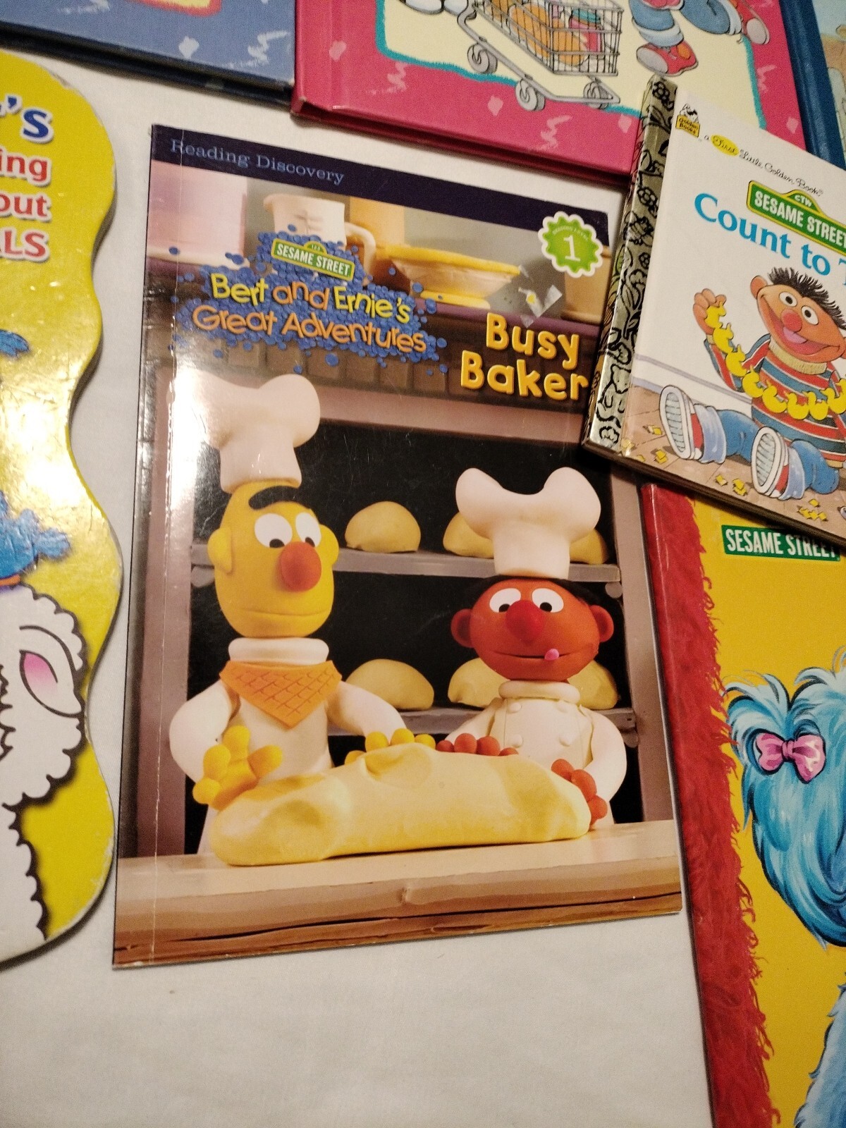 Vintage 80’s Sesame Street Mixed Lot Of 9