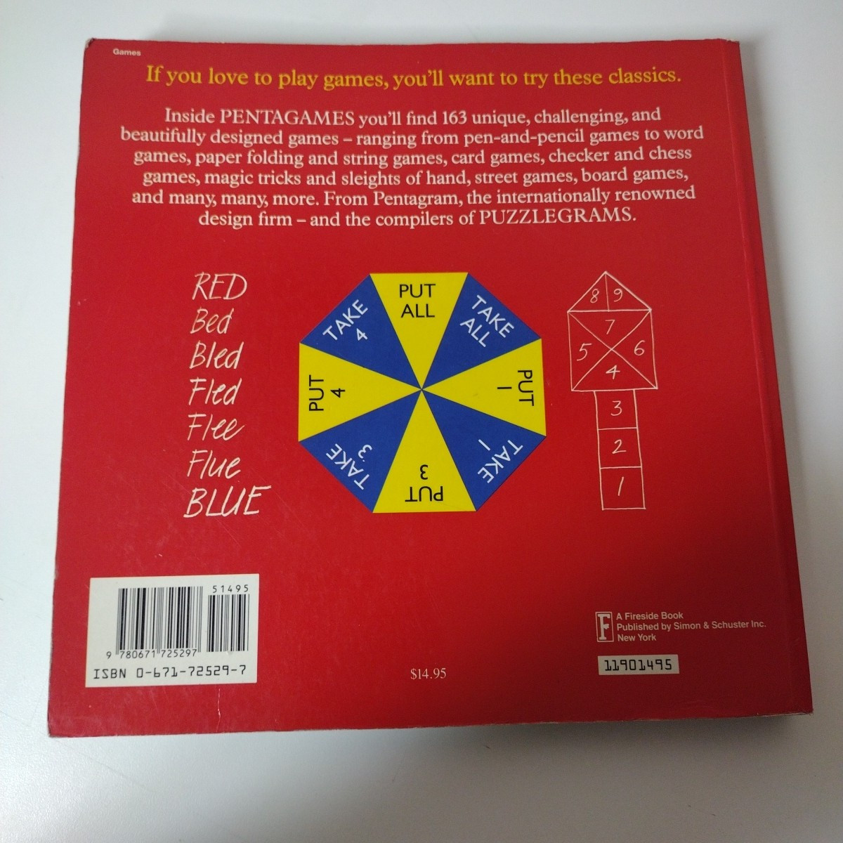 PENTAGAMES Pentagram Graphic Design 163 Challenging Beautifully Designed Games