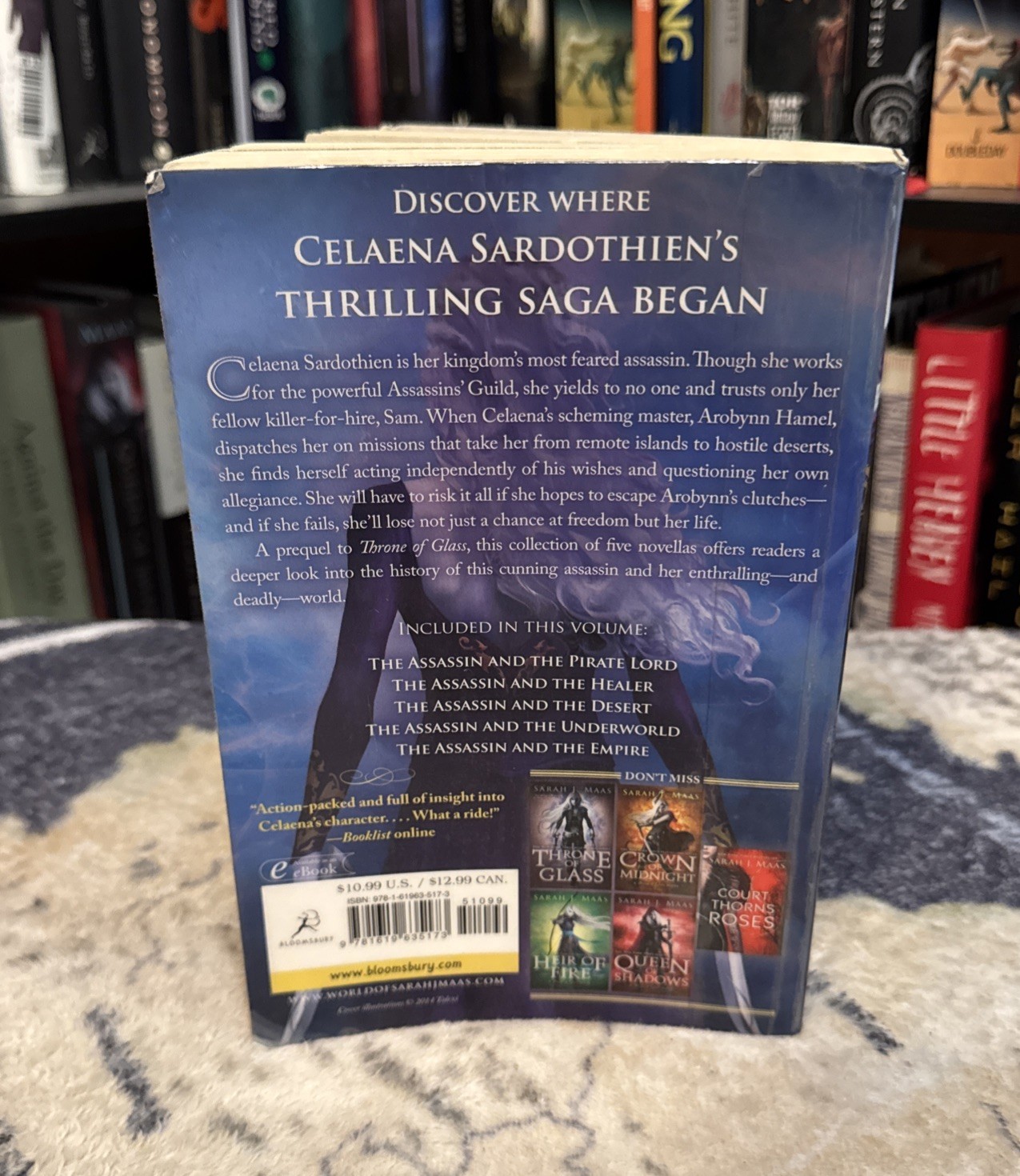 The Assassin’s Blade – Sarah J Maas (Paperback) 1st/4th, Original Cover, EX-Lib.