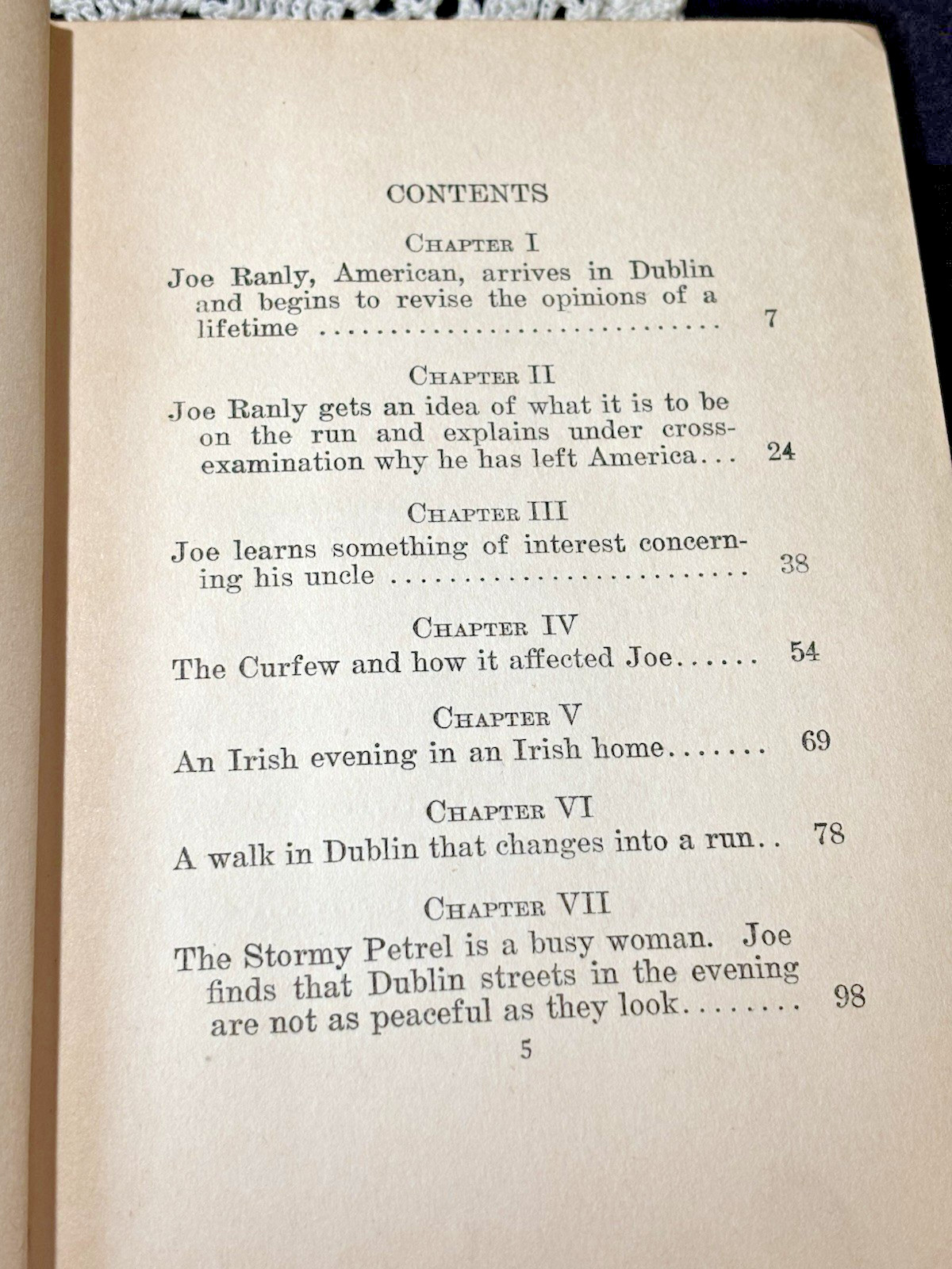 ON THE RUN by Francis J. Finn S.J. FIRST EDITION HC 1922 Benziger Brothers