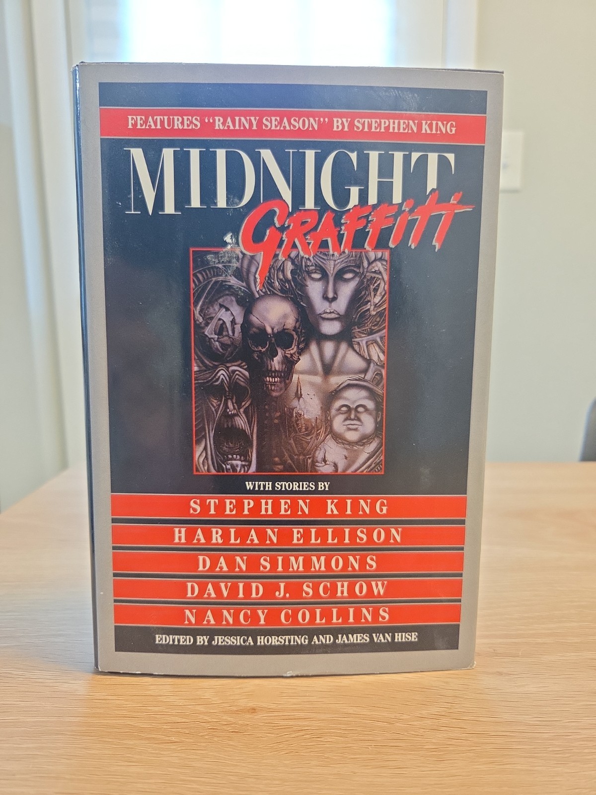 Midnight Graffiti By Stephen King and Others, Warner Books, Very Good Hardcover