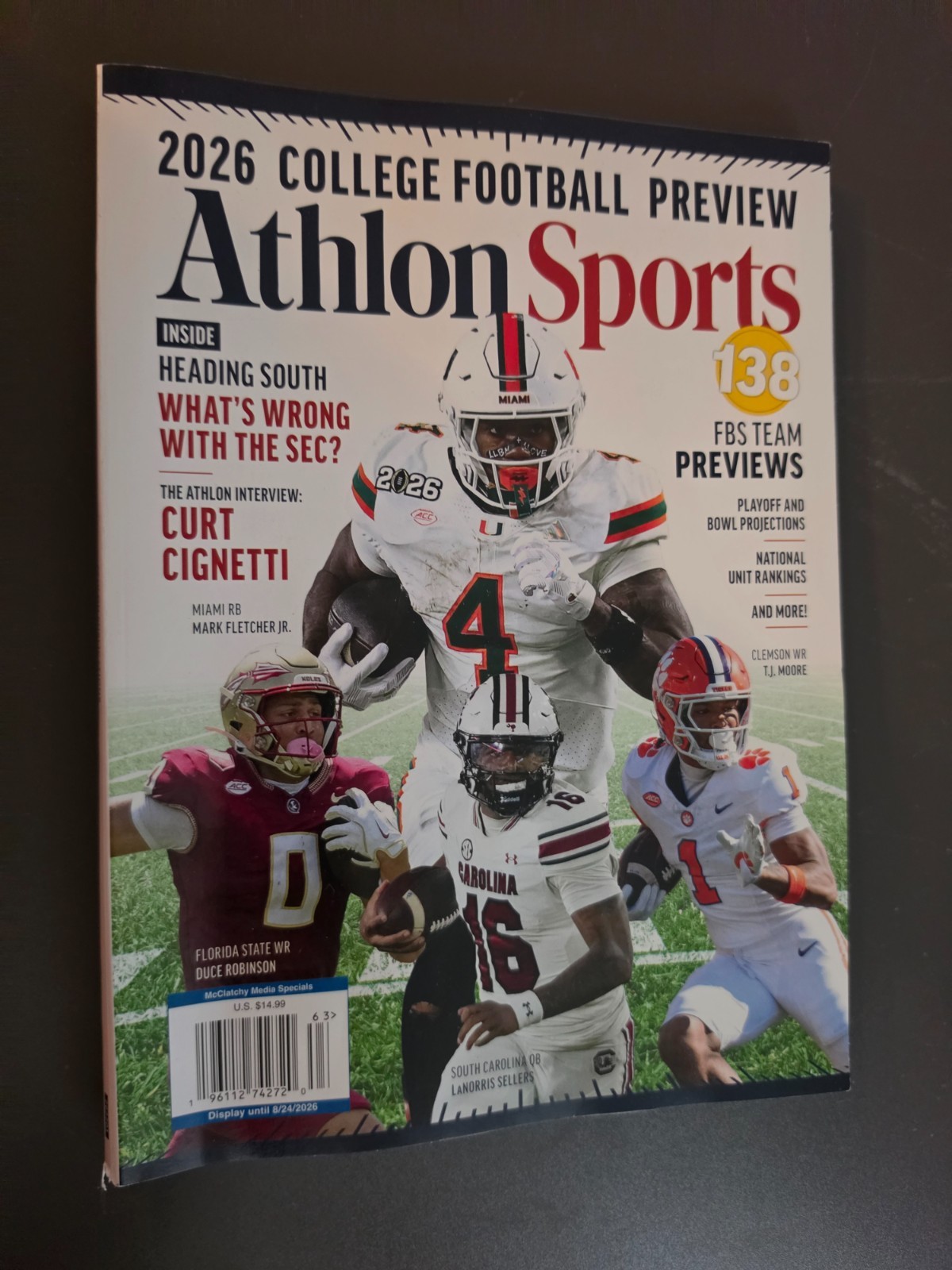 2026 College Football Preview Magazine by Athlon Sports – 138 FBS Team Previews