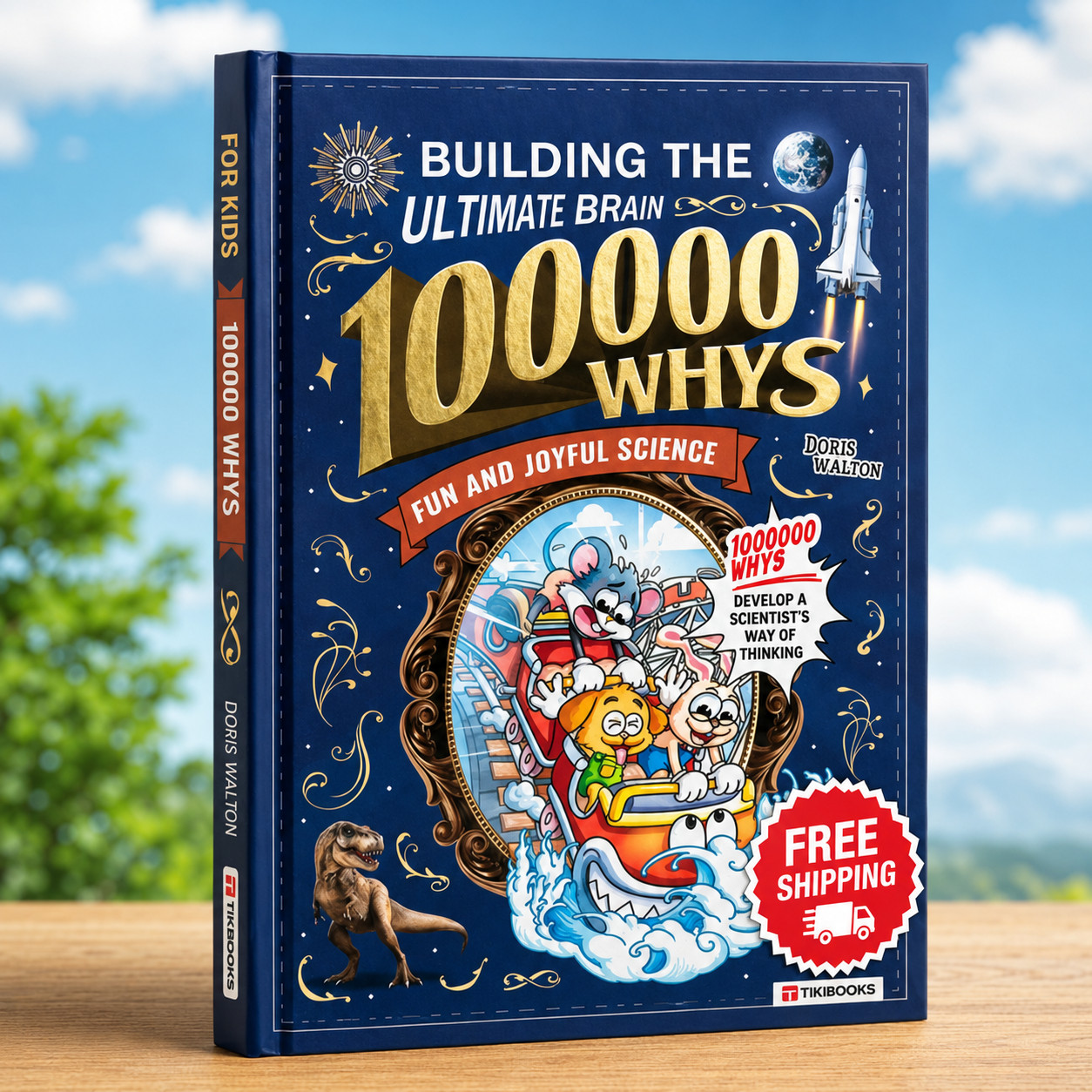 100000 Whys: Building The Ultimate Brain for Kids English Version Fun Science