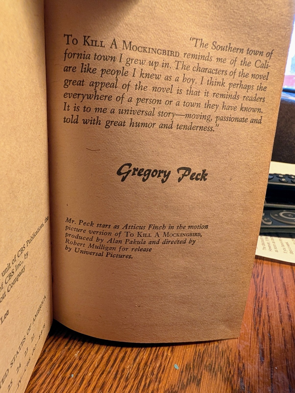 To Kill a Mockingbird, Harper Lee, Cover Craft HC Popular Lib. movie tie-in 1960