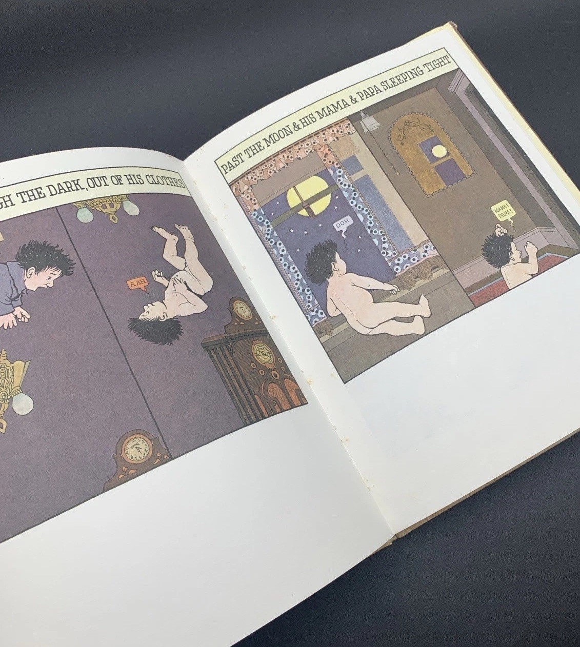 In The Night Kitchen By Maurice Sendak 1970 (1st Ed Uncensored) White Cloth HCDJ