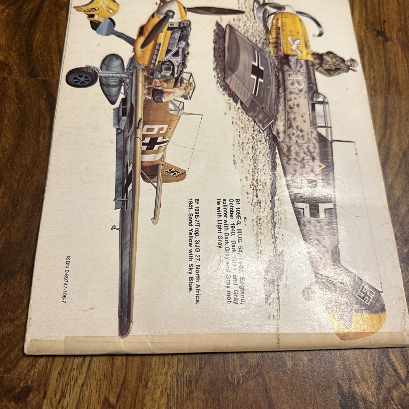 Messerschmitt Bf 109 part 1 In Action Aircraft #44 Squadron/signal Publications