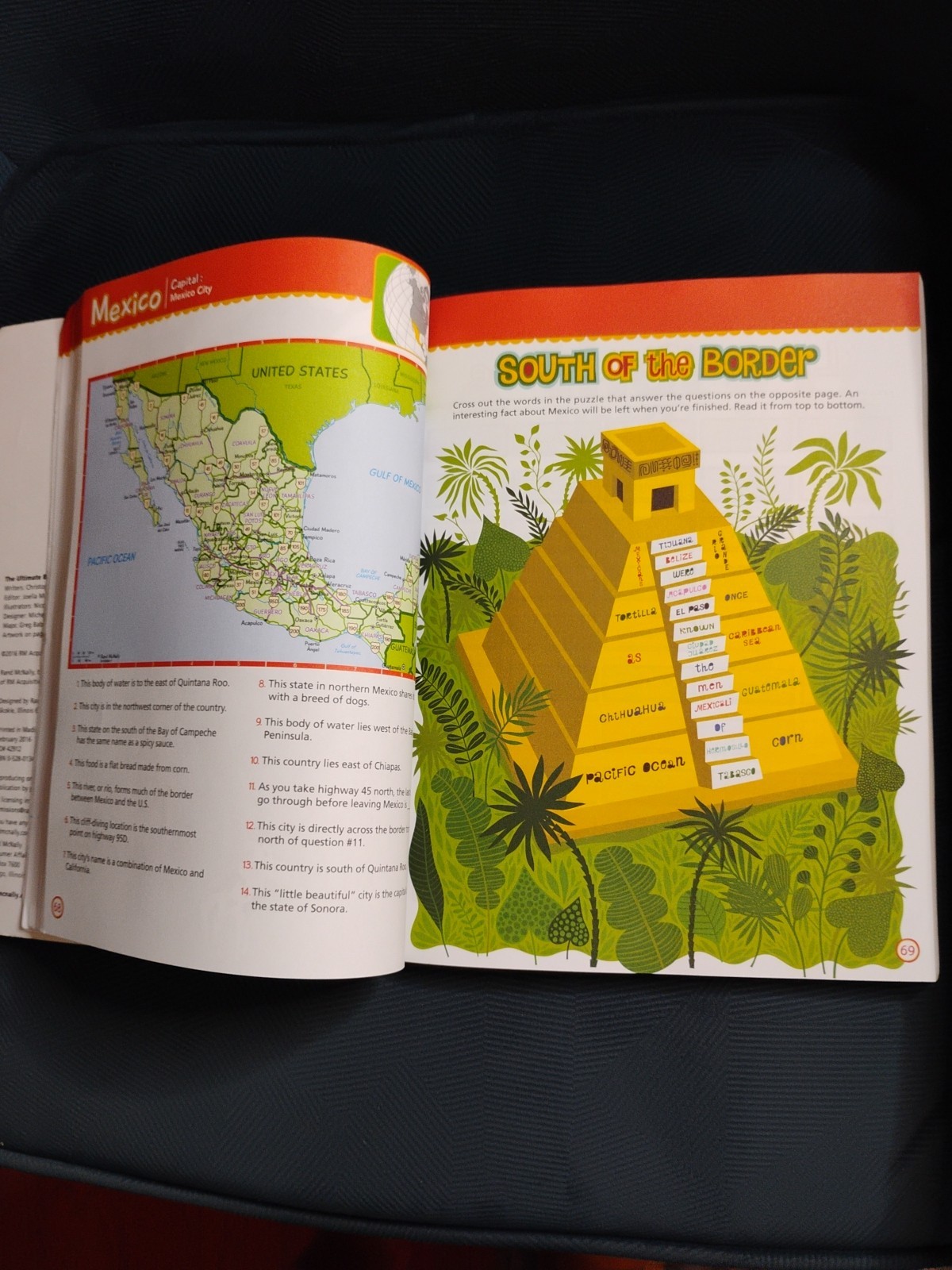 THE ULTIMATE BACKSEAT BOOK (2016) Hours of fun for kids on the road! 200+ Pages