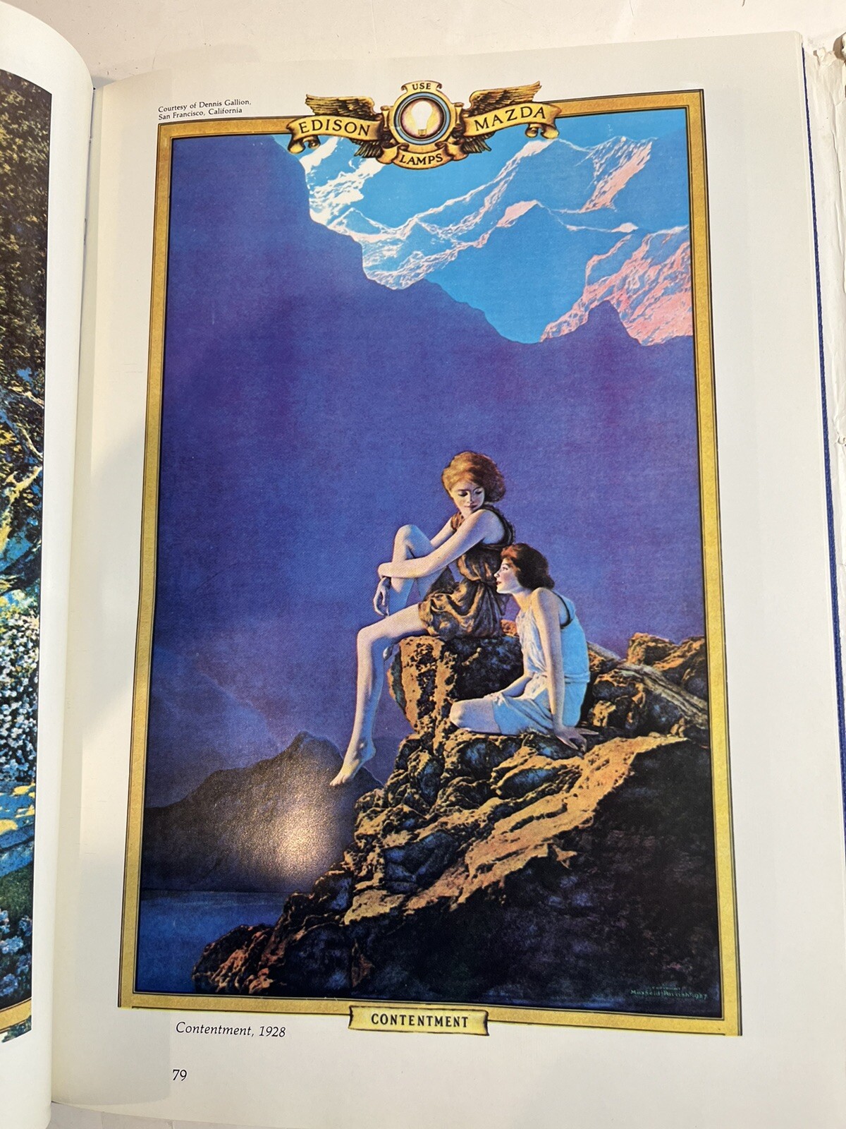 MAXFIELD PARRISH BOOK: THE EARLY YEARS: 352 PAGES: 1973