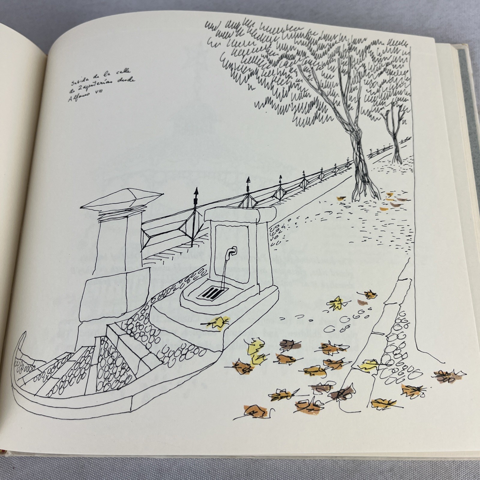 Cuenca Sketchbook of a Spanish Hill Town – SIGNED by Fernando Zobel – HC – 1970