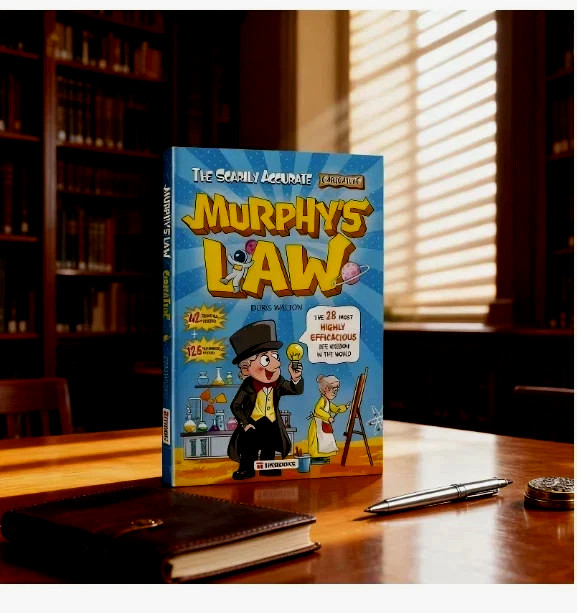 Murphy’s Law Learning Book for Kids 8-12 with 128 Pages Paperback Illustrated