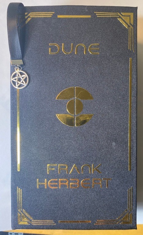 Frank Herbert Dune Ace Premium Edition with custom hardcover sprayed edges