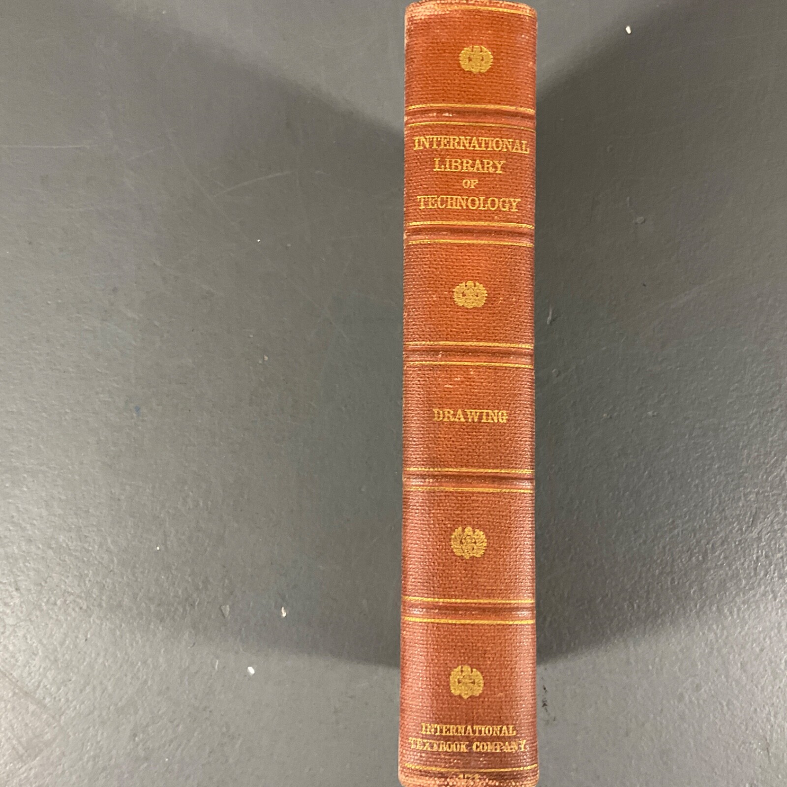 International Library Of Technology Drawing Vintage Hardcover Book 1922 U.S.A.
