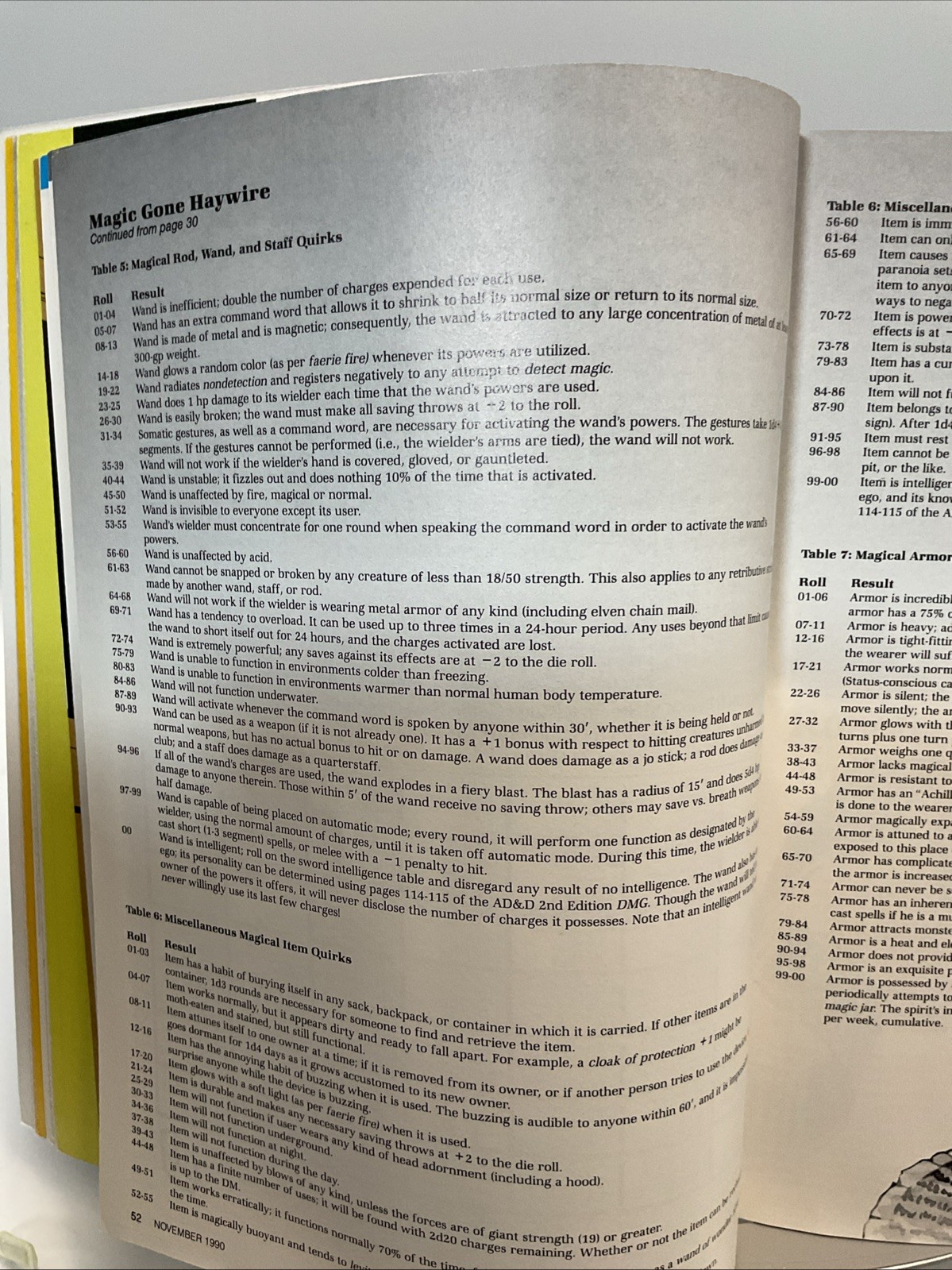 Dragon Magazine Issue #163 with Insert | TSR | DnD