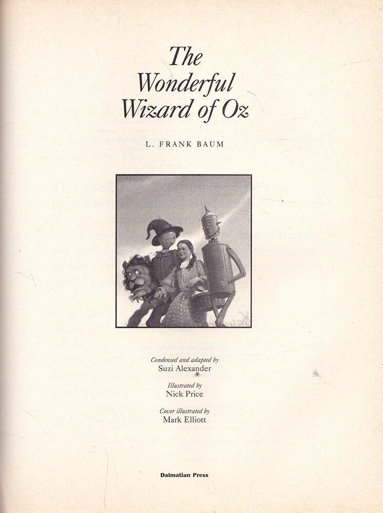 4 HARDCOVER CHILDRENS CLASSICS Peter Pan Pinocchio Wind In Willows Wizard of Oz