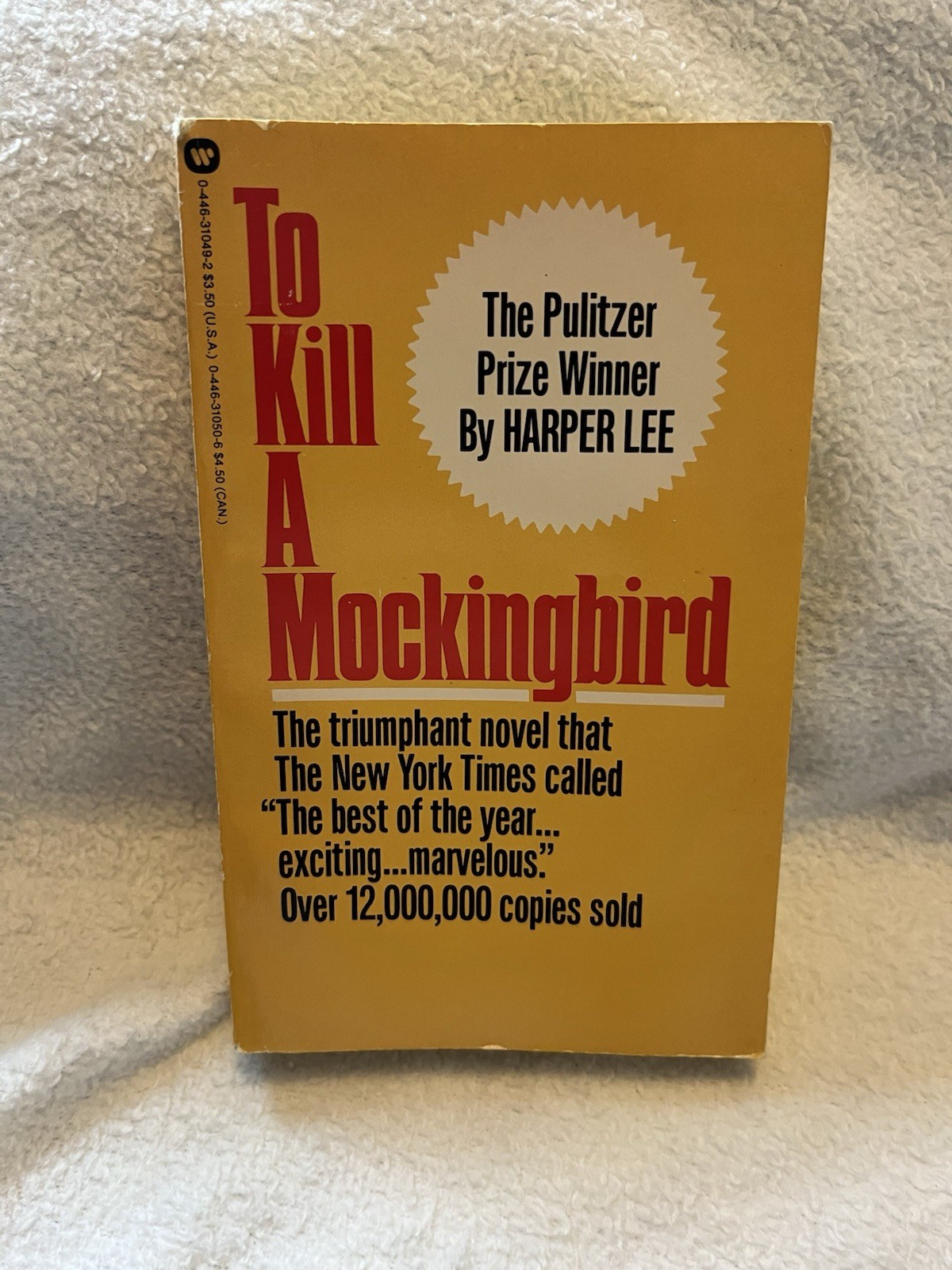 To Kill a Mockingbird by Harper Lee PB Warner Books 1st Printing 1960