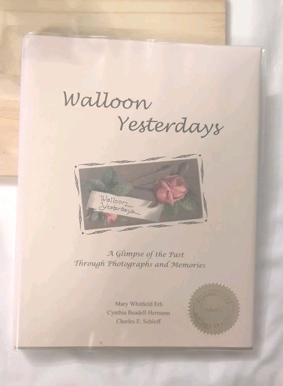 Walloon Yesterdays 2003 MULTI-SIGNED by Authors Erb Hermann Schloff Michigan HC