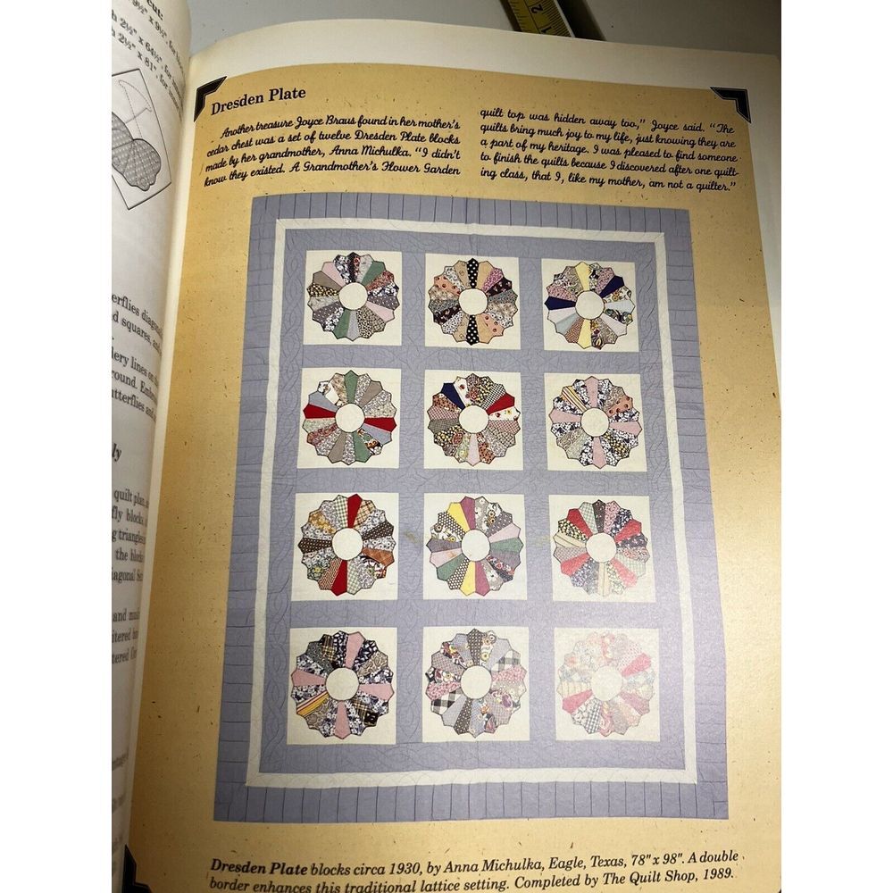 Treasures From Yesteryear Book Making Quilts from Vintage Blocks Quilting DGT-B