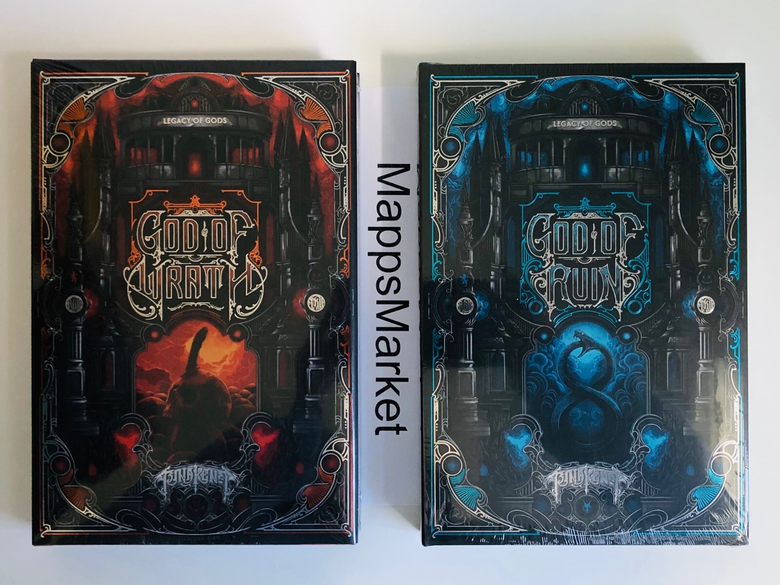 Legacy of Gods: God of Wrath & God of Ruin by Rina Kent BOOKS FOR DAYS Overlays