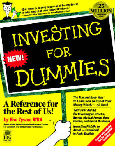 Investing for Dummies – Paperback By Tyson, Eric – GOOD
