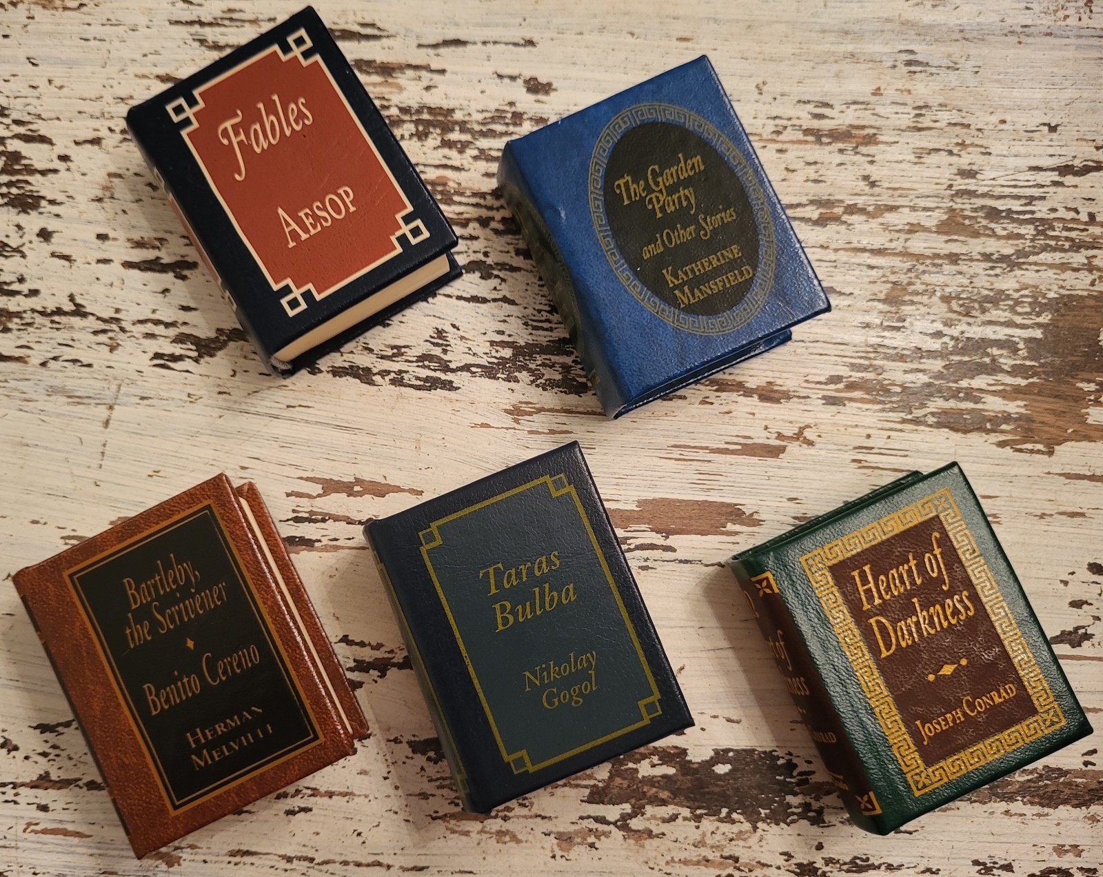 Del Prado Miniature Books Classics Library Your Choice Of Titles Leather Mini