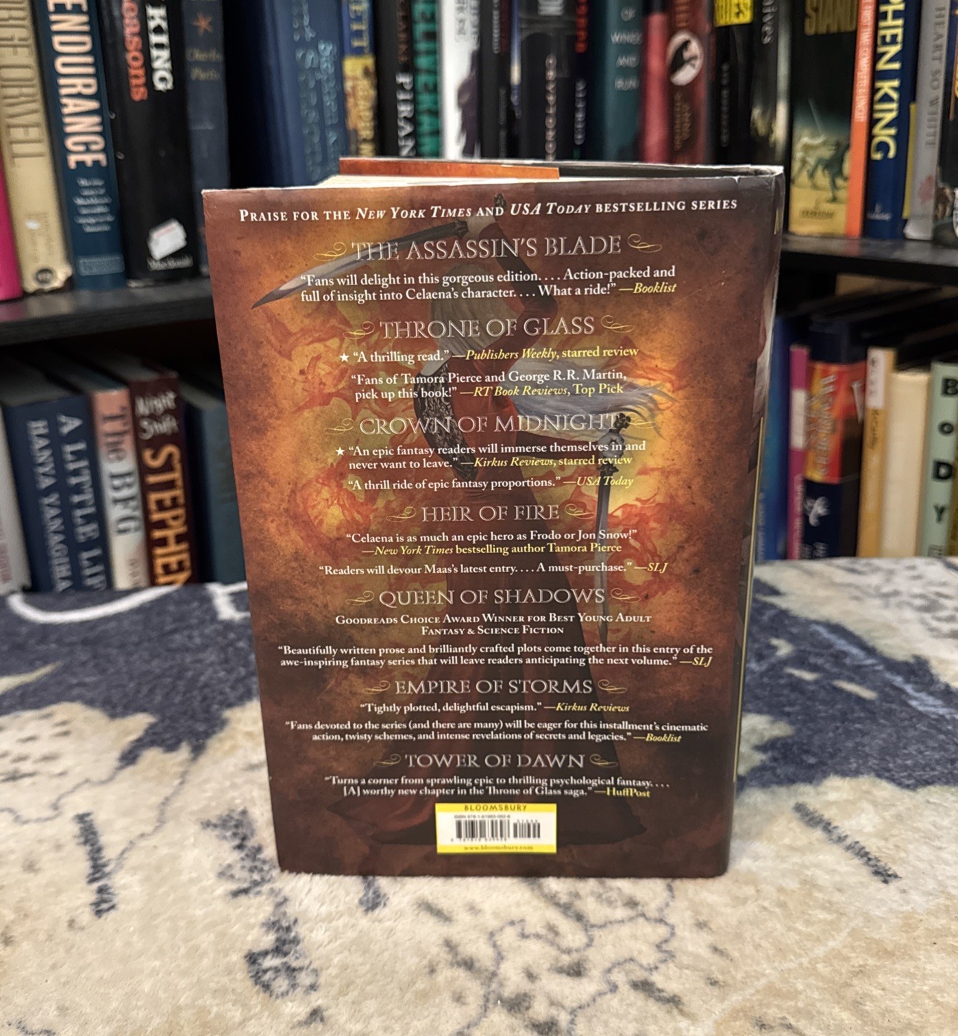 Crown of Midnight by Sarah J Maas (Hardcover) First Edition/Late, Original Cover