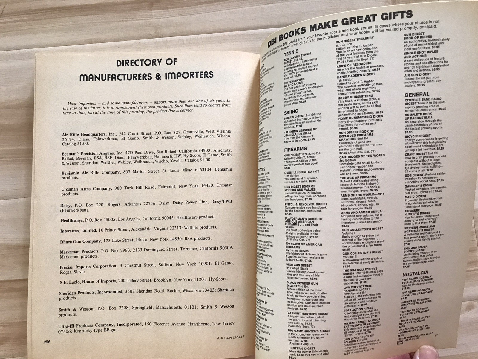 Vintage 1977 Air Gun Digest – 256 pages in a GIANT SIZE!