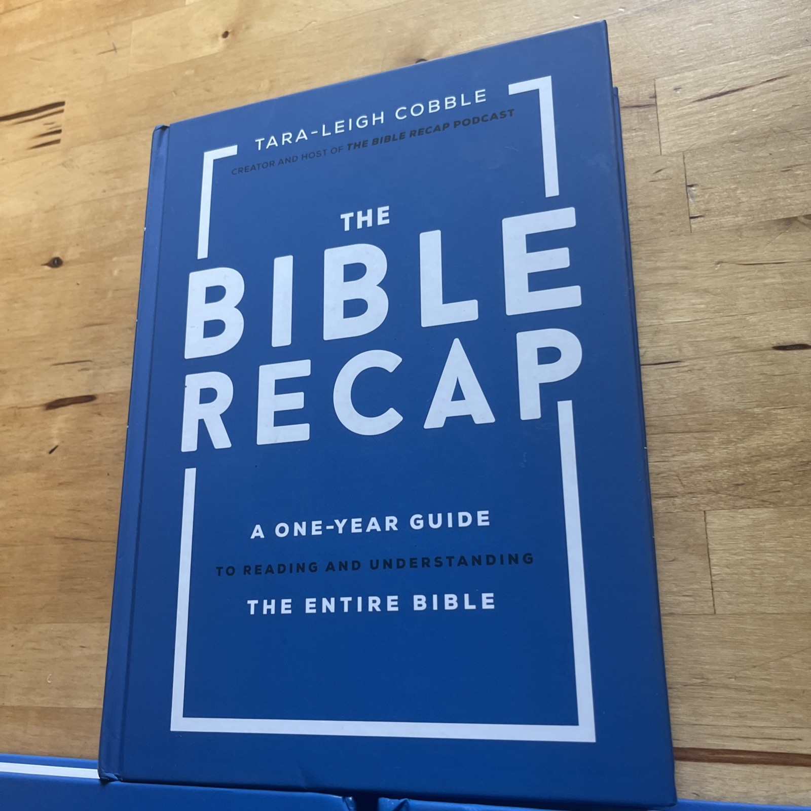 The Bible Recap A One Year Guide – Lot of 3 Hardcover Set – Tara-Leigh Cobble