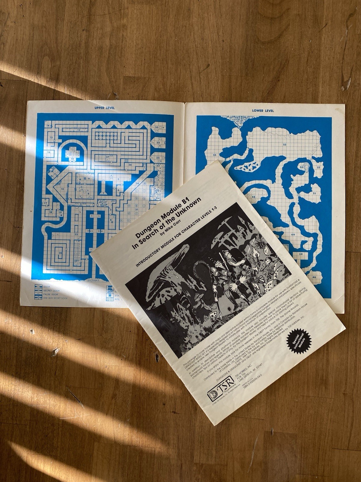 Advanced Dungeons And Dragons Module B1 In Search Of The Unknown
