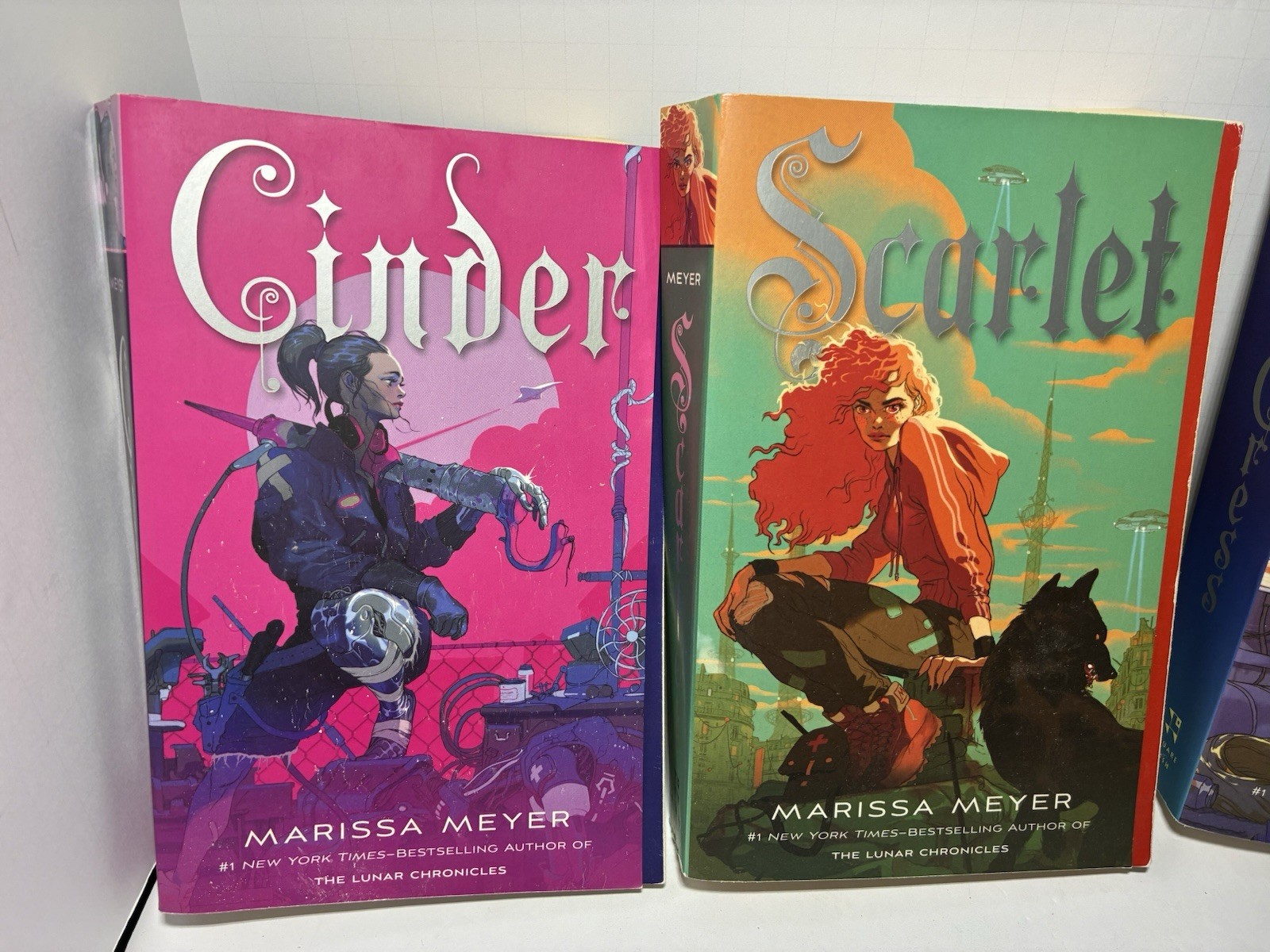 THE LUNAR CHRONICLES – Cinder, Scarlet, Cress, Winter – Square Fish Edition