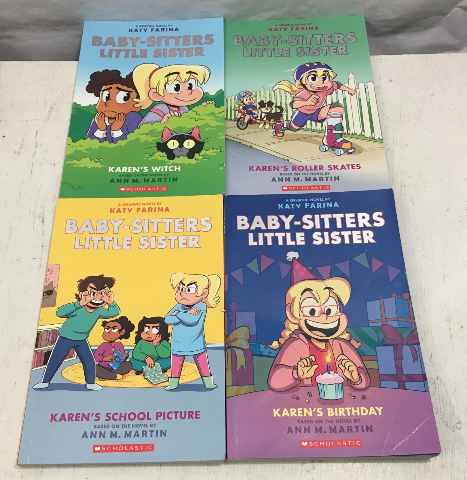 Lot Of 15 Different Baby-Sitters Club/Little Sister R Telgemeier Graphic Novels