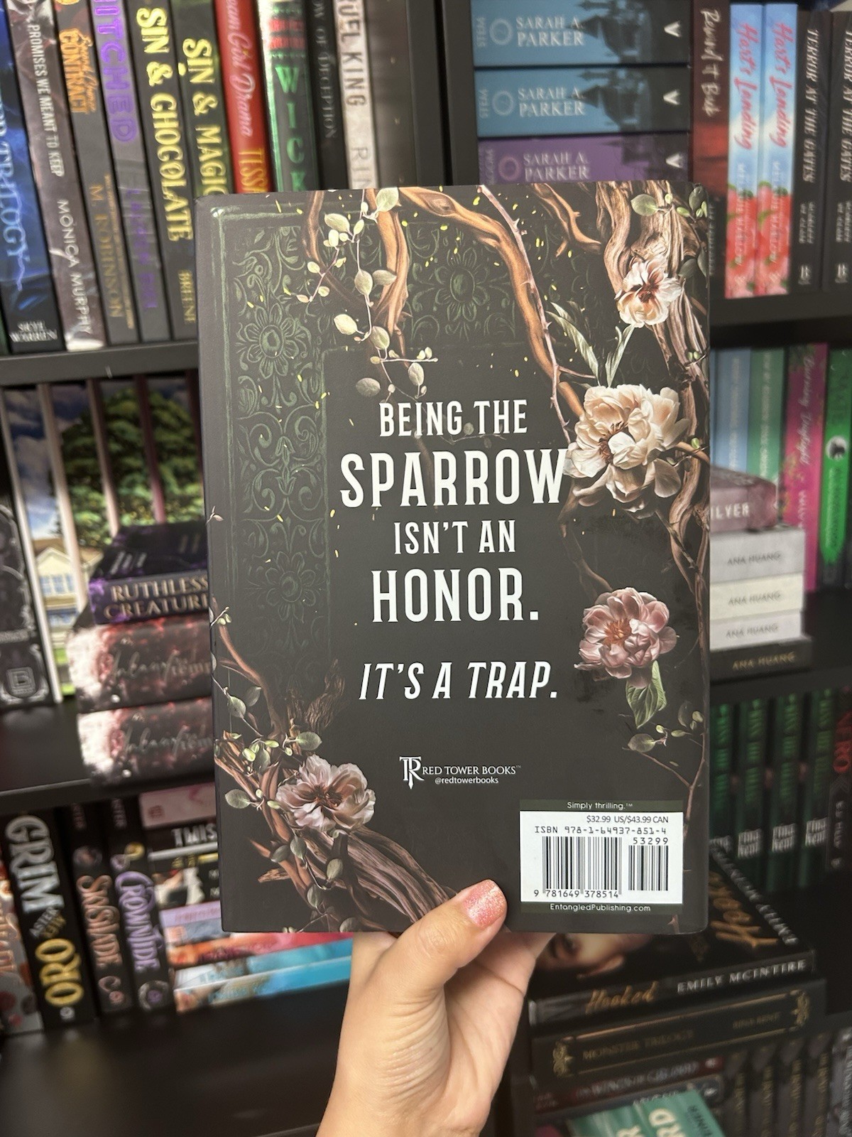 Shield Of Sparrows By Devney Perry Deluxe First Edition W/ Sprayed Edges