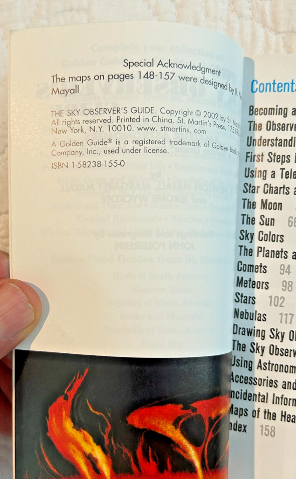 2002 The Sky Observer’s Guide Golden Pocket Book 160 Pages