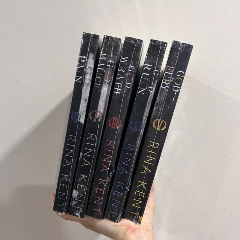 Legacy of Gods Series Dark Romance by Rina Kent: Complete 6 Books Set FREE SHIP