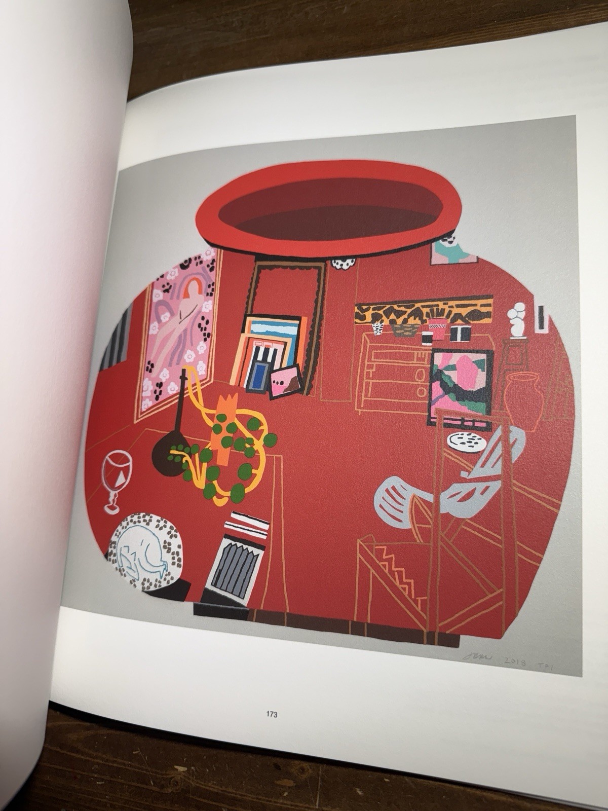 Jonas Wood Hardcover Book “Jonas Wood: Prints” 184 Pages Hardcover Artwork