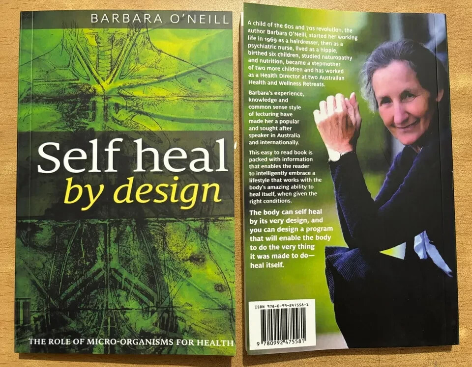 Self Heal By Design By Barbara O’Neill, Paperback……..📝📝