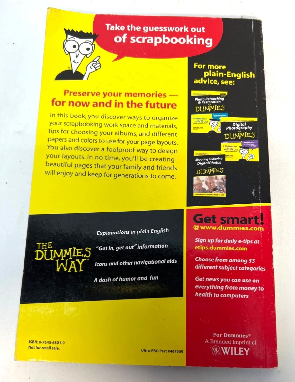 Scrapbooking Basics For Dummies Ultra-PRO Edition Book