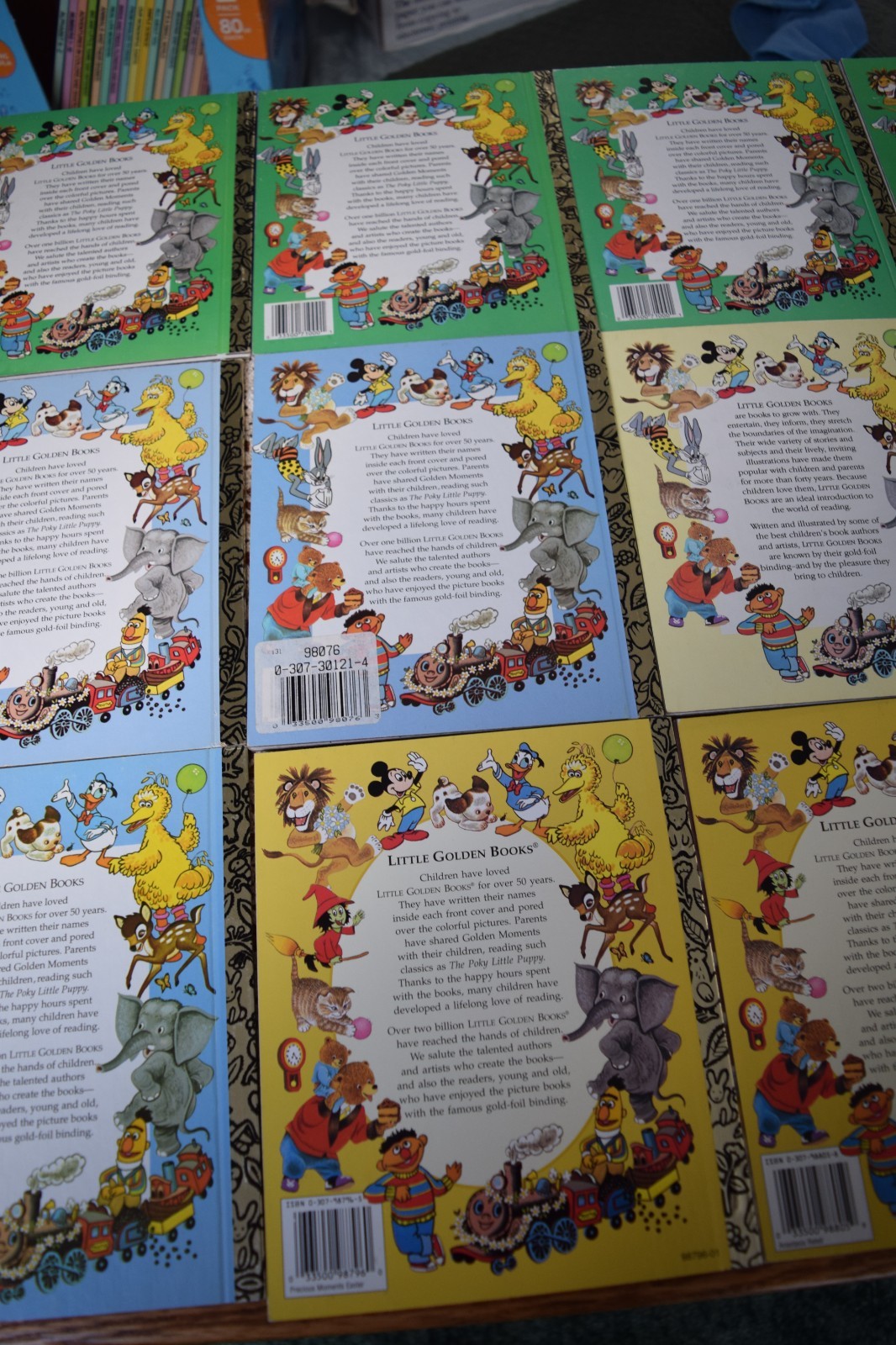 Lot of 13 Vintage Little Golden Books Standard Size 6 5/8 X 7 7/8 Inches