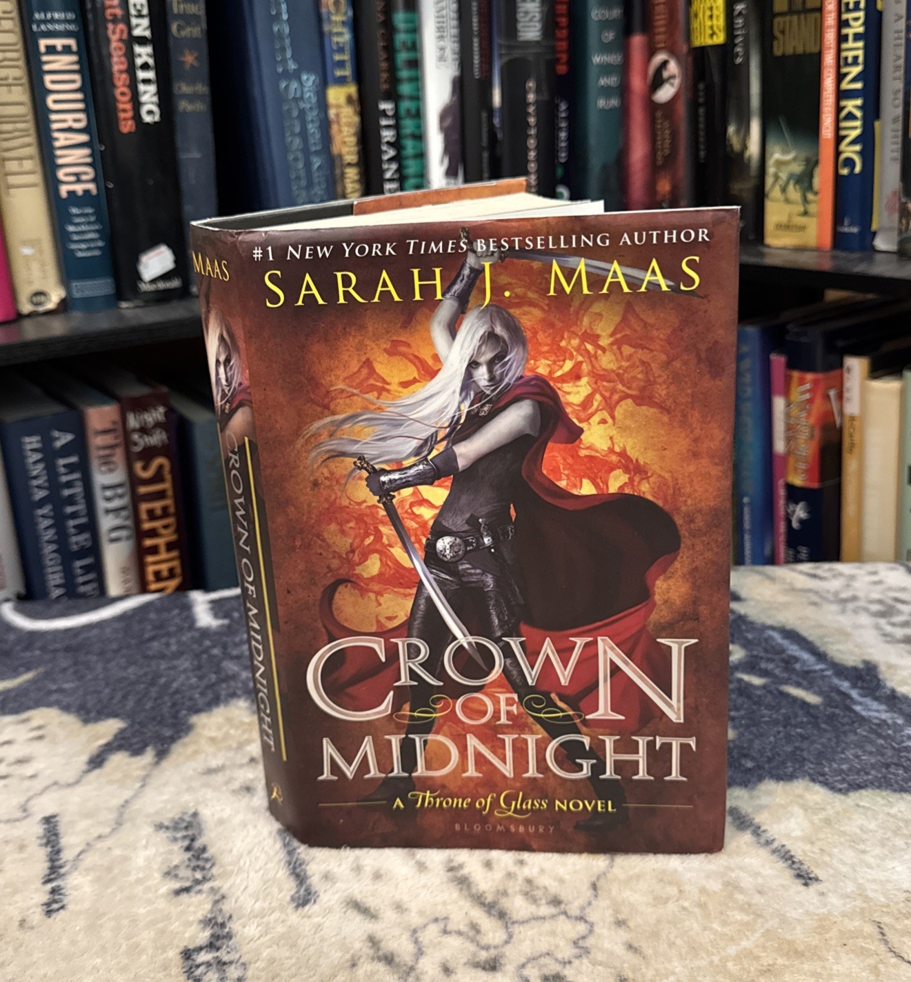Crown of Midnight by Sarah J Maas (Hardcover) First Edition/Late, Original Cover