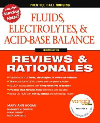 Fluids, Electrolytes & Acid-Base Balance, 2nd Edition (Prentice Hall – VERY GOOD