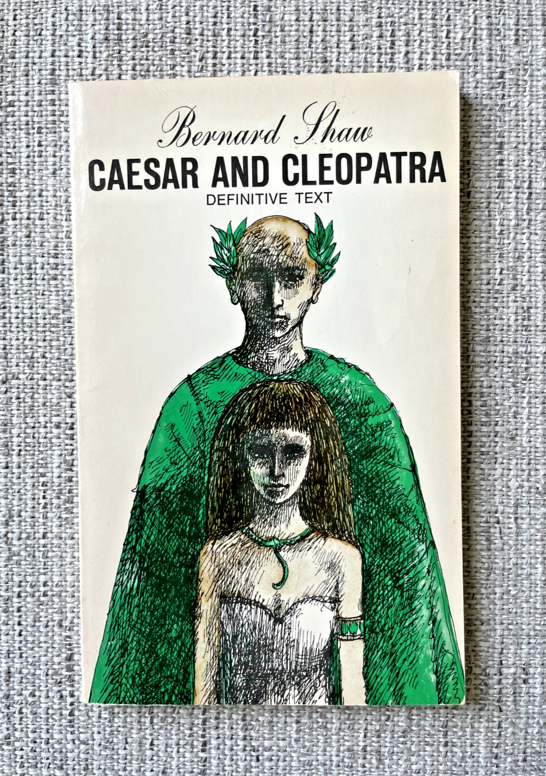 Caesar and Cleopatra by Bernard Shaw 1957 Penguin PB Good Condition Ships Free
