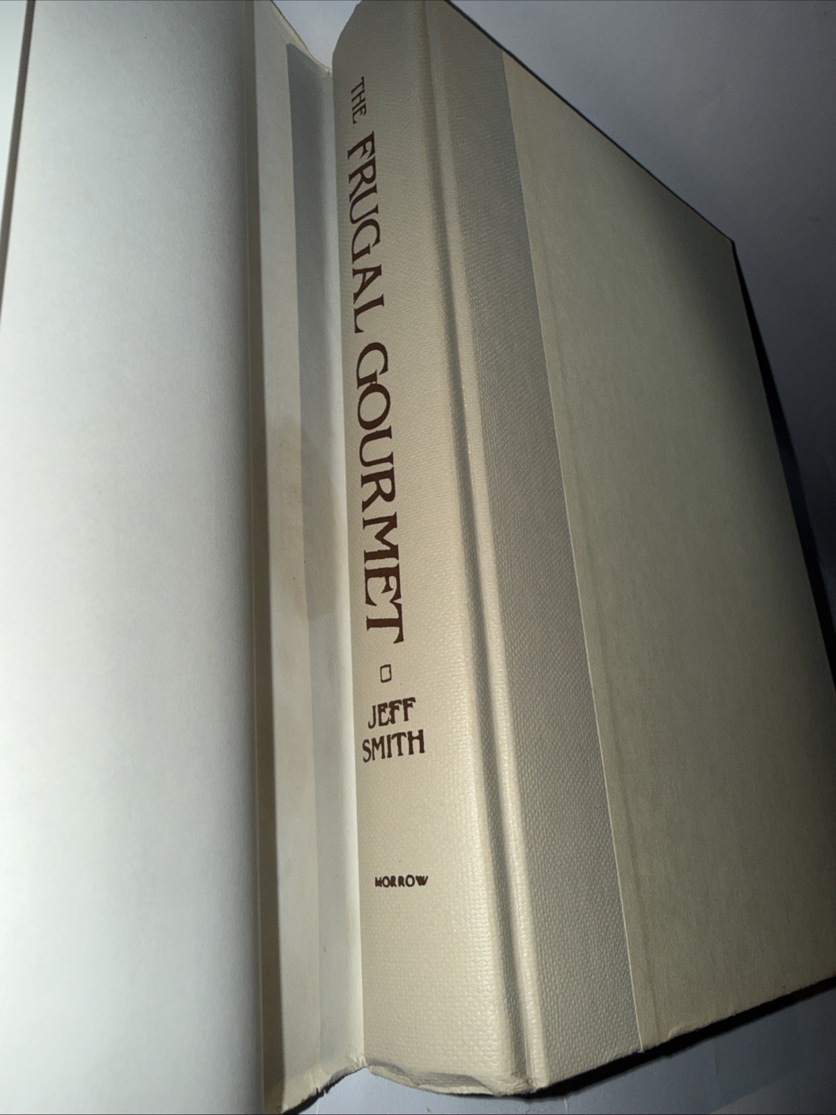 The Frugal Gourmet Hardcover By Jeff Smith Vintage Cook Book 1984 edition