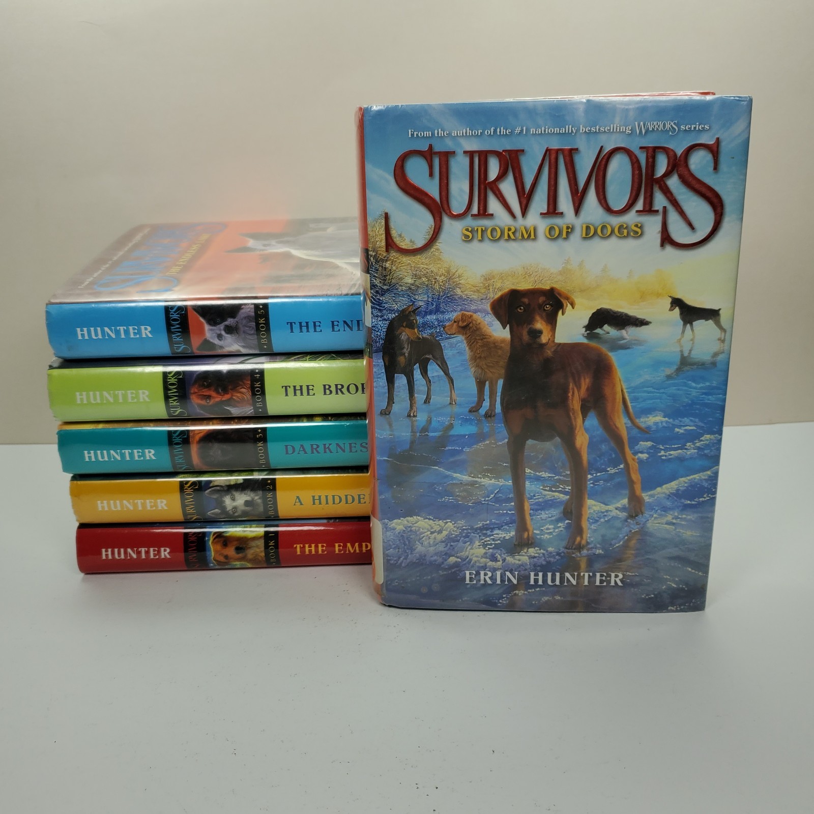 Survivors Dog By Erin Hunter 1-6 Book Set Hardcover