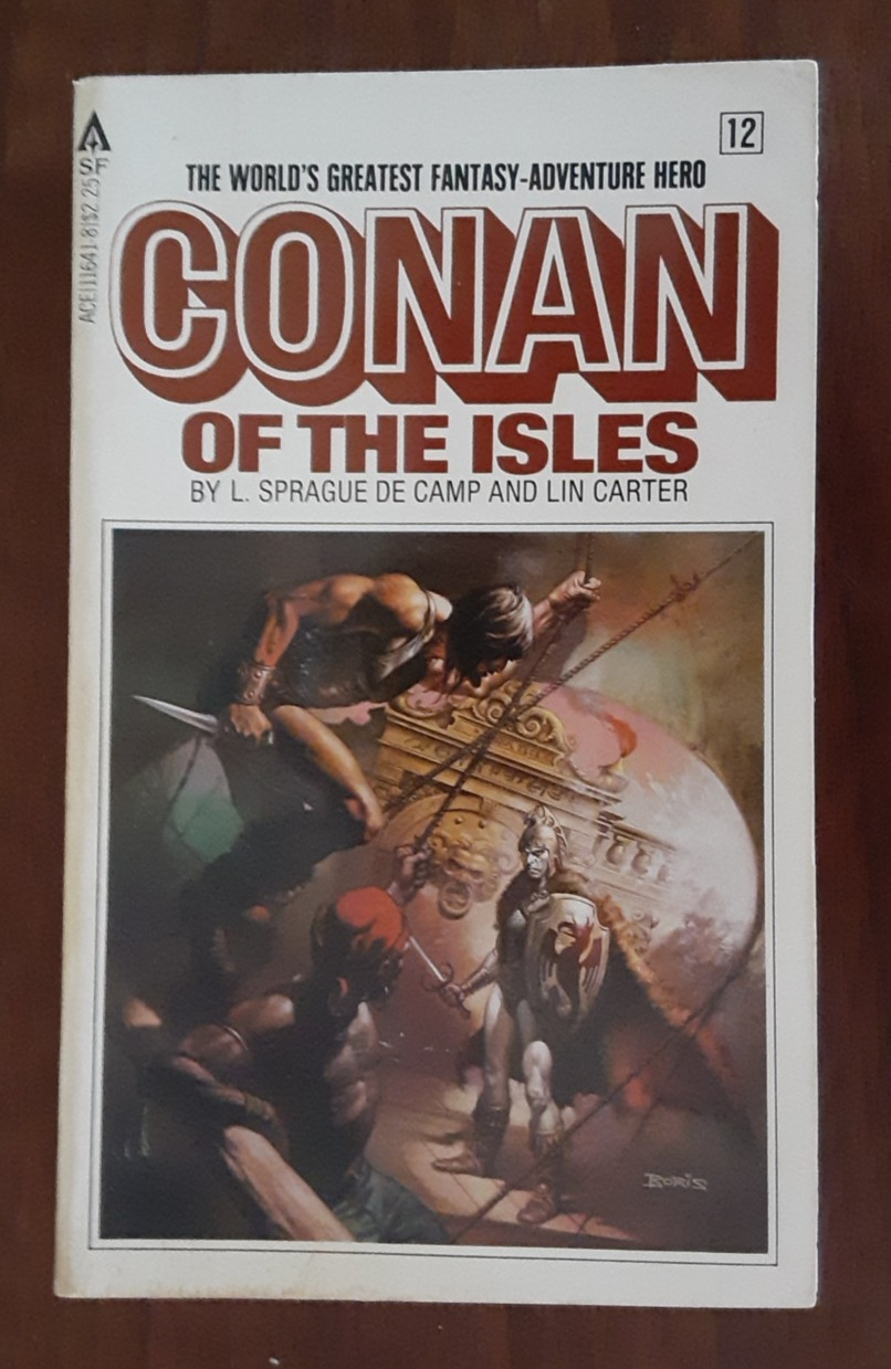 Lot of 5 Vintage CONAN Paperback Books Hyborian Age Stories Ace Sci Fi TOR