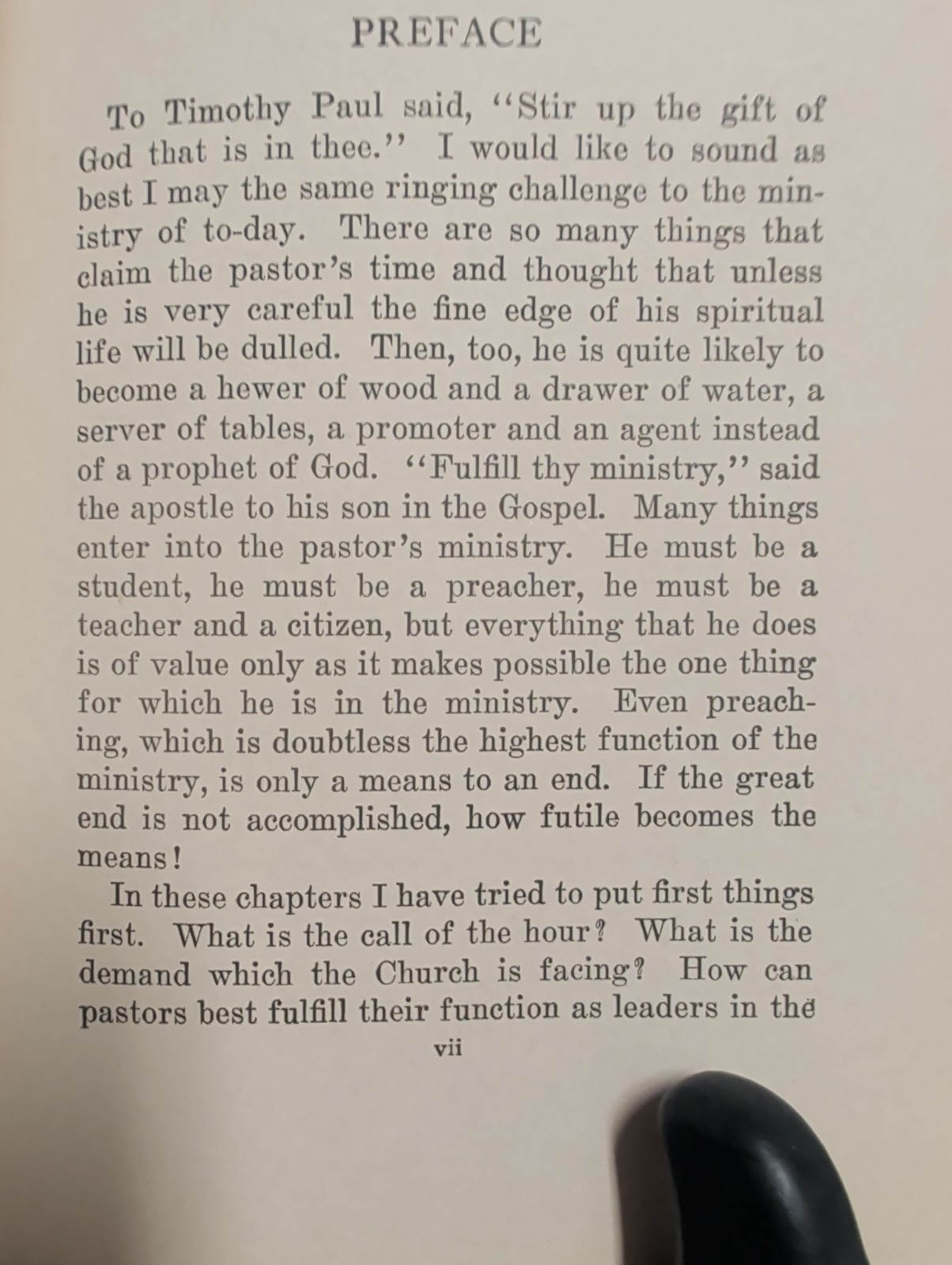 Second Edition 1922 Pastor & Evangelist by Charles Goodell Religious Spiritual