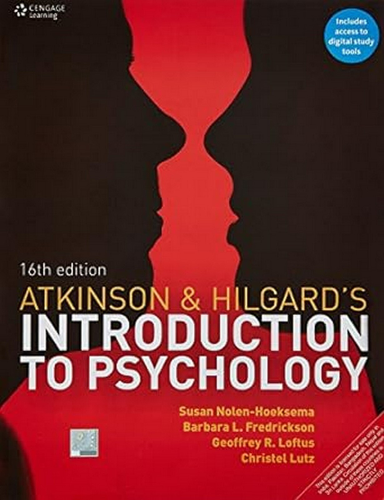 Atkinson & Hilgard’s Introduction Psychology 16th INTL ED “Free Ship from USA”