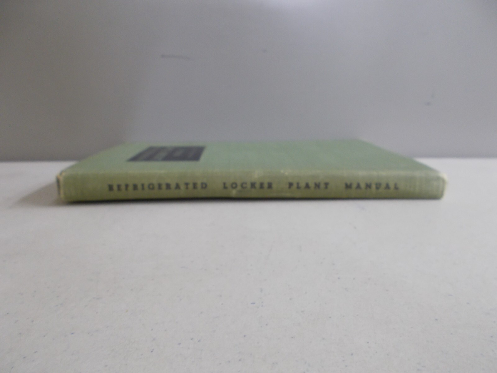 % Refrigerated Locker Plant Manual by Ward Guest 1939
