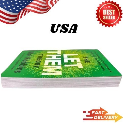 The Let Them Theory by Mel Robbins – Paperback (English) . Free Shipping (USA)